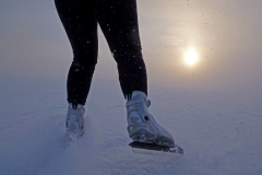 Skridsko på Runn 9 januari 2016